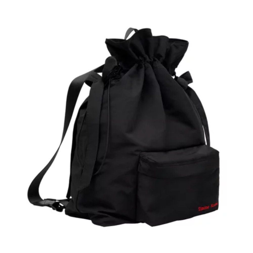 SIMONE ROCHA x H&M MENS BLACK LARGE NYLON BACKPACK